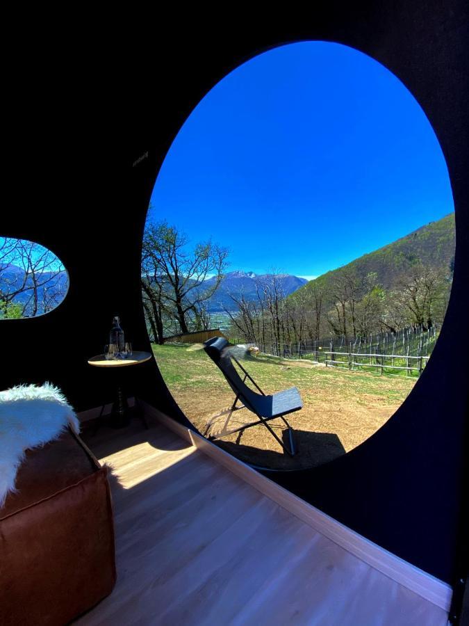 Birdbox Curzútt Hotel Monte Carasso Exterior foto