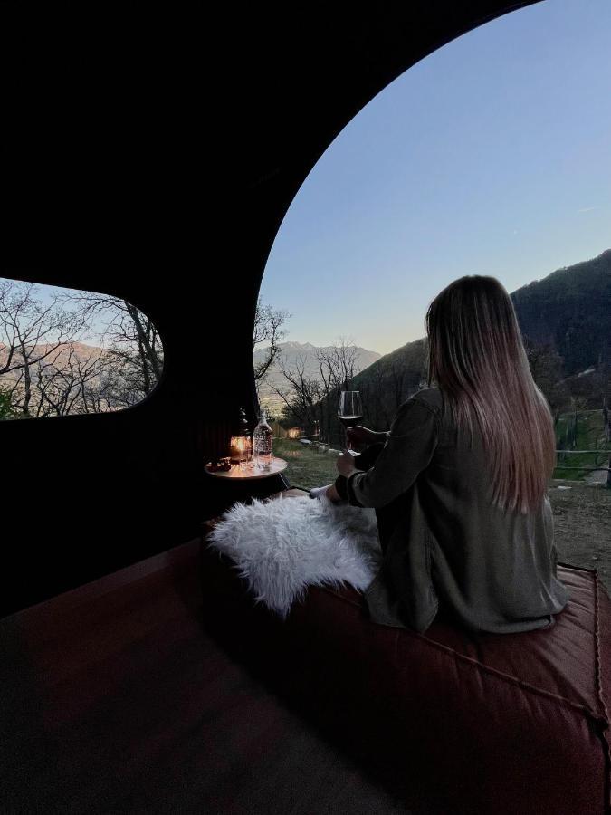 Birdbox Curzútt Hotel Monte Carasso Exterior foto