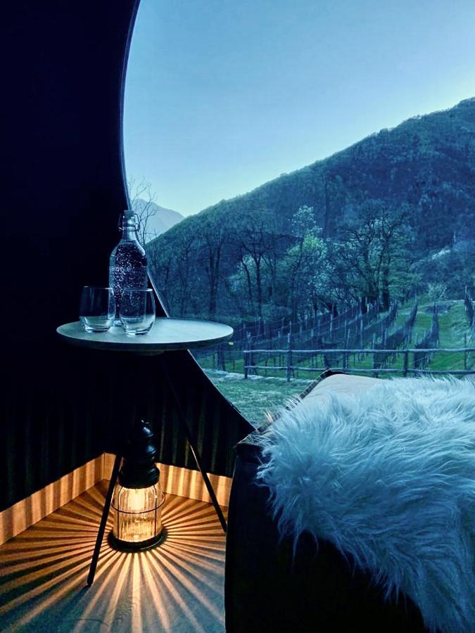 Birdbox Curzútt Hotel Monte Carasso Exterior foto