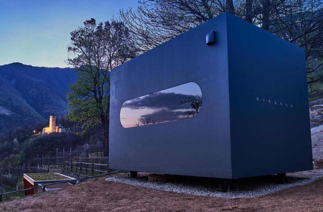 Birdbox Curzútt Hotel Monte Carasso Exterior foto