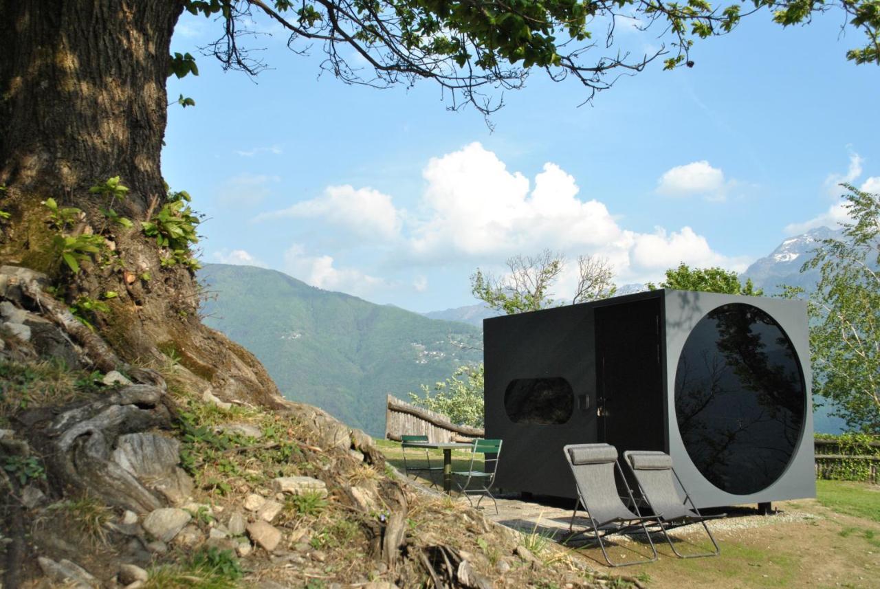 Birdbox Curzútt Hotel Monte Carasso Exterior foto